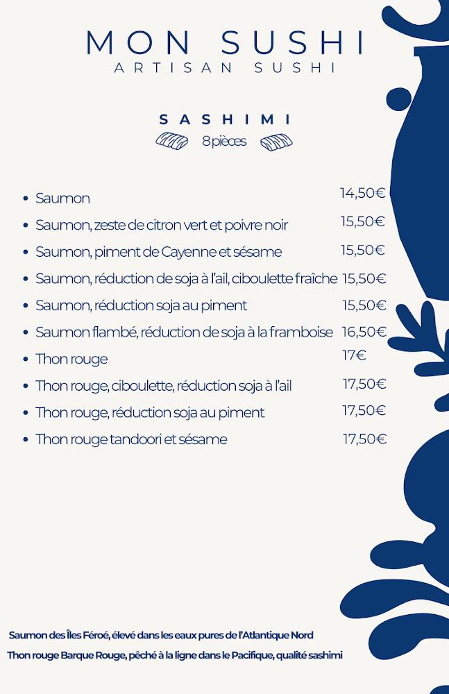Mon Sushi Coustellet - Menu Image 4
